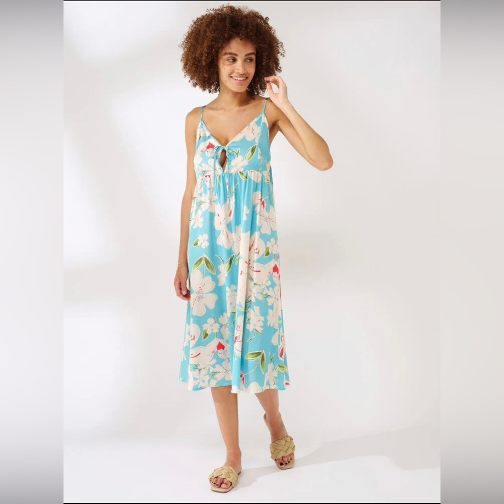 Satin cami nightdress floral print